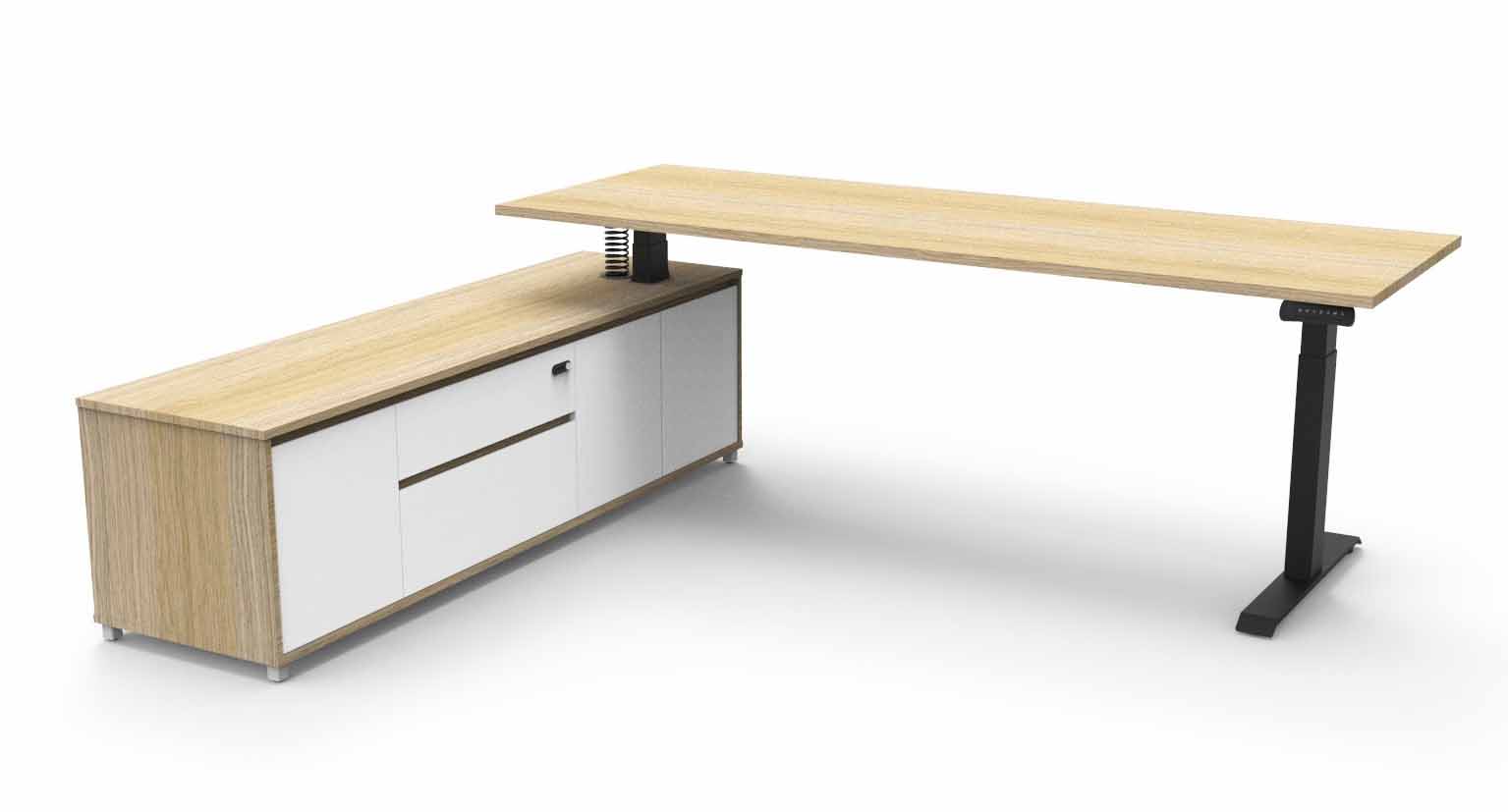 Boost+ Height Adjustable Executive Desk